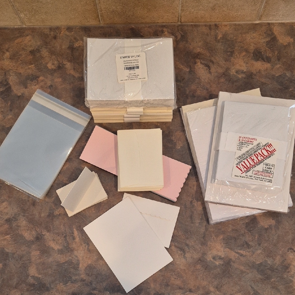 STAMPIN' UP! Envelopes And Variety Size Card Cardstock & Envelopes